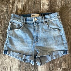 GARAGE PREMIUM ULTRA HIGH RISE JEAN SHORTS, 7